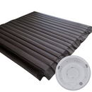 Capa térmica enrolavel para spa Orion 7 lugares 2,46x2,46