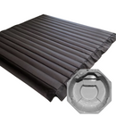 Capa térmica enrolavel para spa Baja 6 lugares 2,46x2,46