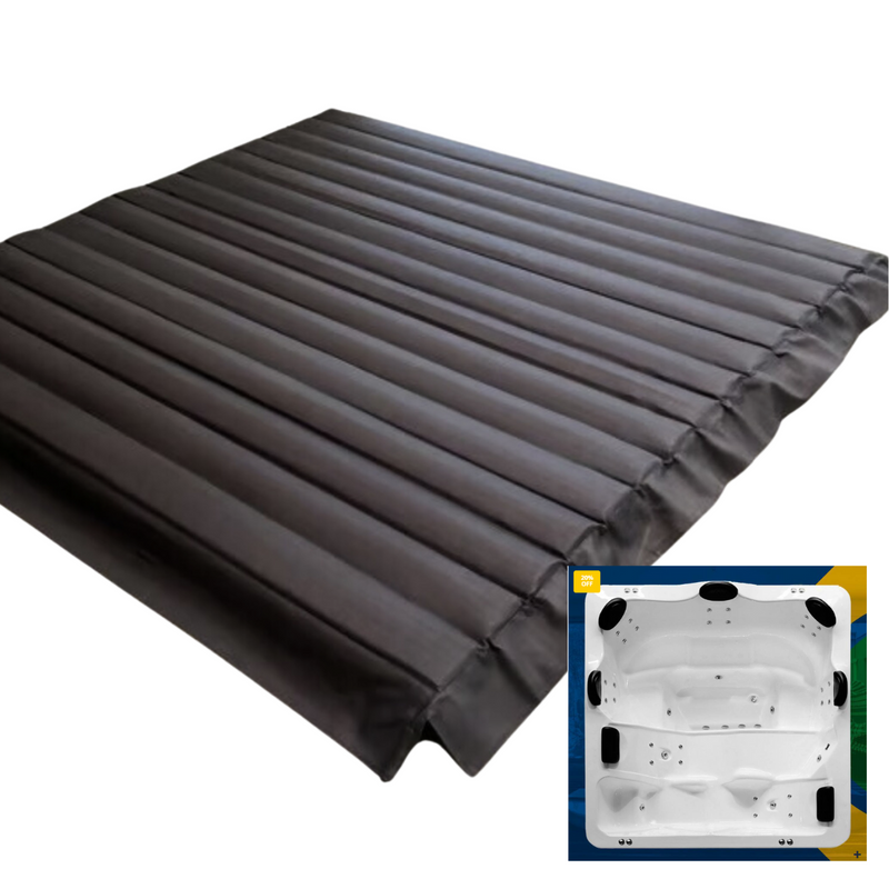 Capa térmica enrolavel para spa Amparo 7 lugares 2,40x2,00