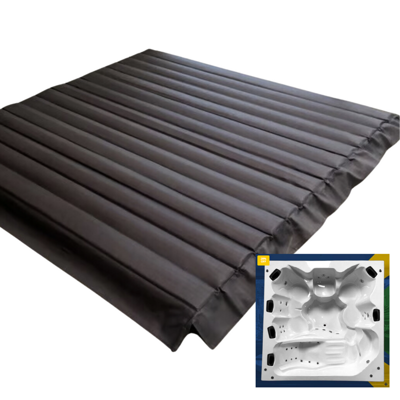 Capa térmica enrolavel para spa Escarpas 7 lugares 2,29x2,29