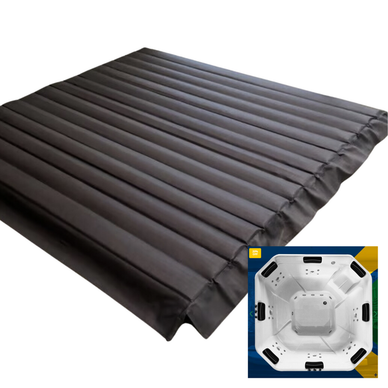 Capa térmica enrolavel para spa Harmonia 8 lugares 2,10x2,10