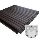 Capa térmica enrolavel de spa Mineiro 6 lugares 1,70x1,70