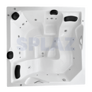 SPA VENEZA (2,00 x 2,00) LINHA PRATA