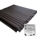 Capa termica enrolavel para spa Quadrado 5 lugares 2,00 x 2,00