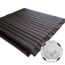 Capa termica enrolavel para spa Redondo 4 lugares 1,80 x 1,80