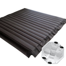 Capa termica enrolavel para spa Sextavado 4 lugares 1,84 x 1,84