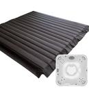Capa termica enrolavel para jacuzzi J-220 (2,10x2,10)