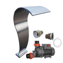 Kit Cascata Inox Naja 60cm para Spa